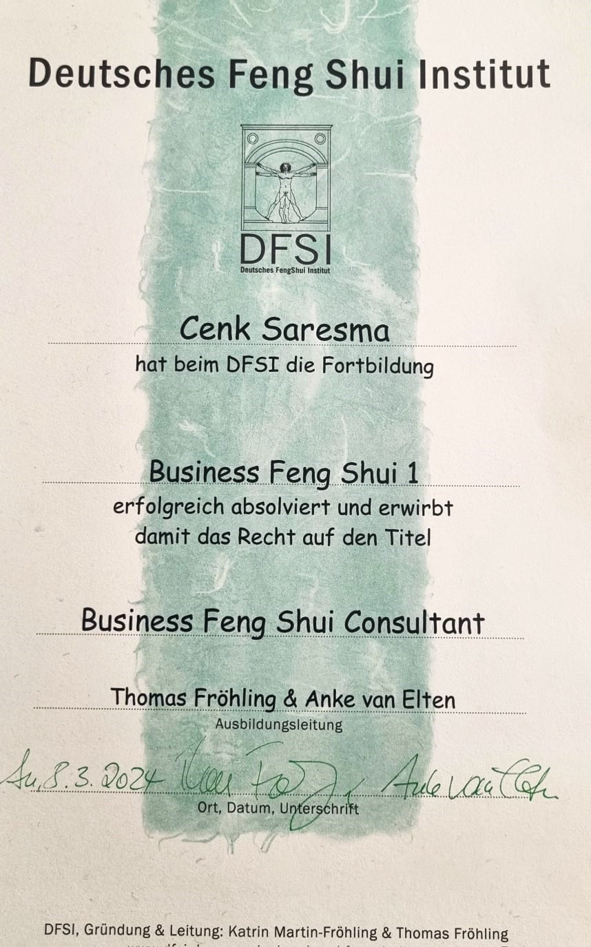 Business Feng Shui Consultant